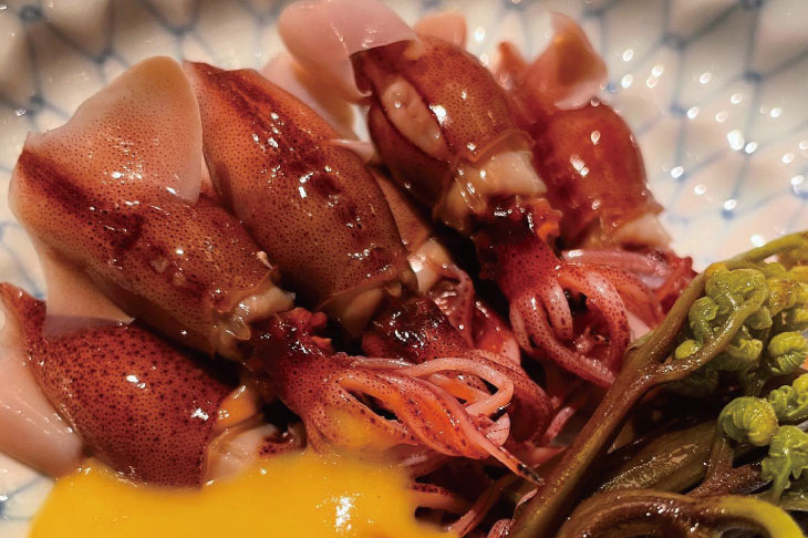 ホタルイカ酢味噌