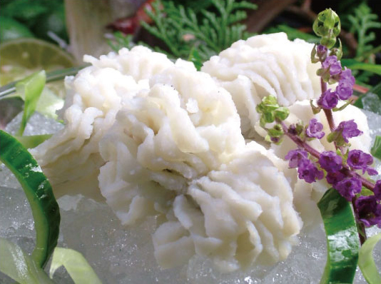 活ハモ水晶落とし